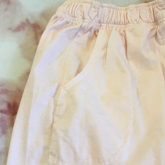 Soft Pastel Pink Comfort Leisure Shorts Elastic Waist NWOT preshrunk Cotton - Picture 13 of 14